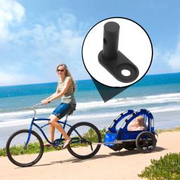 2 pçs durável aço bebê pet carrinho acessórios engate bicicleta reboque acoplador adaptador ciclismo universal reboque da bicicleta - Image 4