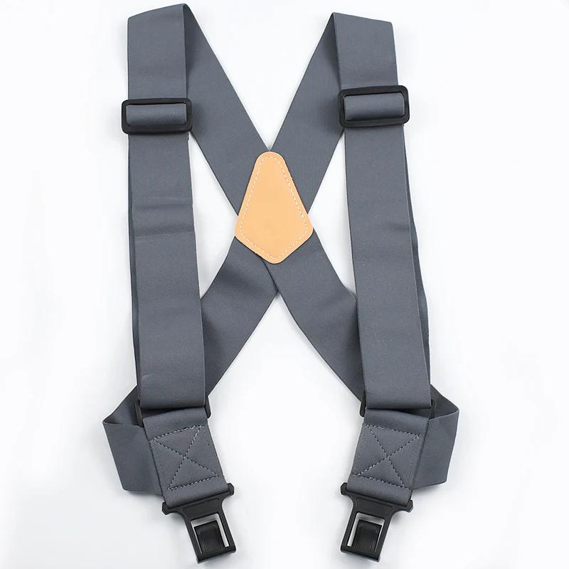 1pc 5cm * 120cm adulto masculino elástico largo cintas suspensórios dos homens ajustável x tipo cinta masculino jockstrap esporte trabalho suspender - Image 1