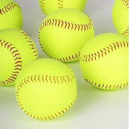 12 Polegada prática esportiva softball tamanho oficial peso sem marcação bola de treinamento bolas de beisebol prática de treinamento lanagem de espuma de beisebol - Image 1