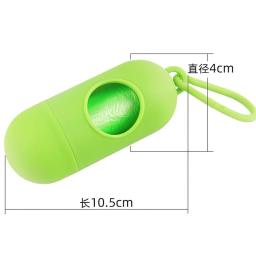 Saco De Lixo Portátil Em Forma De Bala, Suprimentos De Limpeza Para Animais De Estimação, Caixa De Armazenamento - Image 4