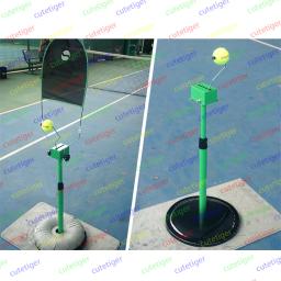 Profissional Ajustável Tennis Trainer Machine, Bola Acessórios, Ferramenta De Treinamento, Topspin, Slice Serviço, ações Instrutor - Image 4