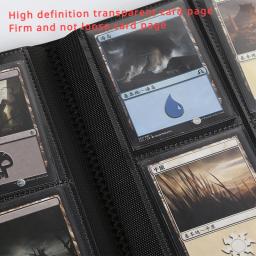 Binder Trading Card com mangas, Organizador de cartões para Yugioh, beisebol, futebol, esportes, 9 bolsos, PP, 540 bolsos - Image 3