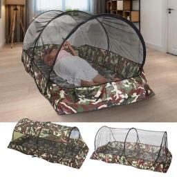 Barraca de malha com bolsa de transporte, barracas ao ar livre, rede multifuncional para cama, pátio, camping, viagem, compacta, universal - Image 1