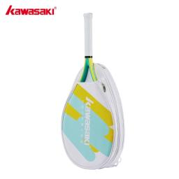 Kawasaki-Raquete De Tênis De Fibra De Carbono Com Moldura Oval, Raquete De Treinamento Iniciante, Mulheres E Homens - Image 4