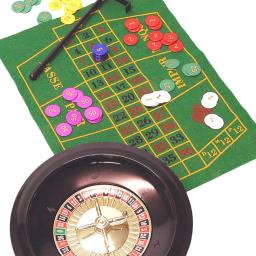 Conjunto de jogo de roleta com 100 fichas e tapete de mesa para bar jogo noturno adulto - Image 5