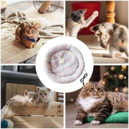 Almofada de aquecimento USB impermeável para gatos, Almofada de gato lavável dobrável, Suprimentos de inverno multifuncionais - Image 5