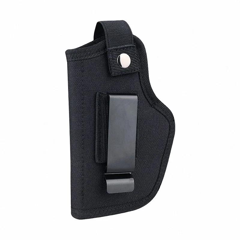 Coldre de arma tática ao ar livre com clipe de bala cinto de caça escondido transportar iwb owb airsoft pistola saco para todos os tamanhos pistola - Image 1