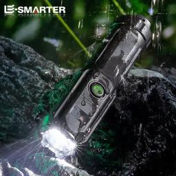 Zoom Telescópico Recarregável Lanternas Táticas, Tocha LED, 4 Modos de Iluminação, Longo Alcance, Impermeável, Camping, Pesca - Image 5