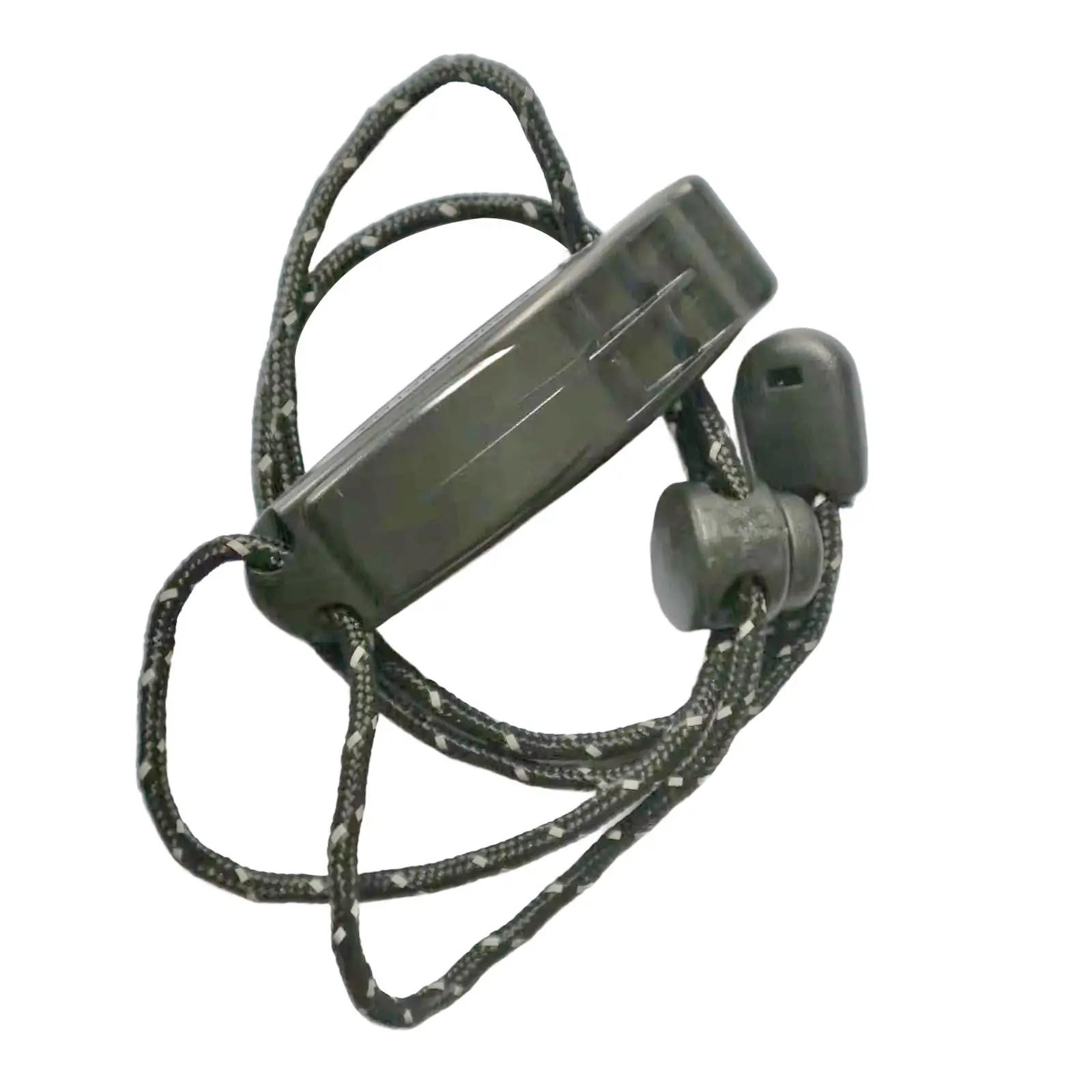 Apito portátil com colhedores, alto, árbitro ao ar livre, corda apito - Image 1