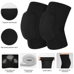WorthWhile Dançando Joelheiras para Voleibol Yoga Mulheres Crianças Homens, Patella Brace Suporte, EVA Joelheira, Fitness Protector, Equipamento de Trabalho - Image 3