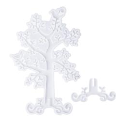 Molde de resina epóxi para árvore de joias, molde de silicone, cabide para galho, suporte para exibição, organizador de faça - Image 2