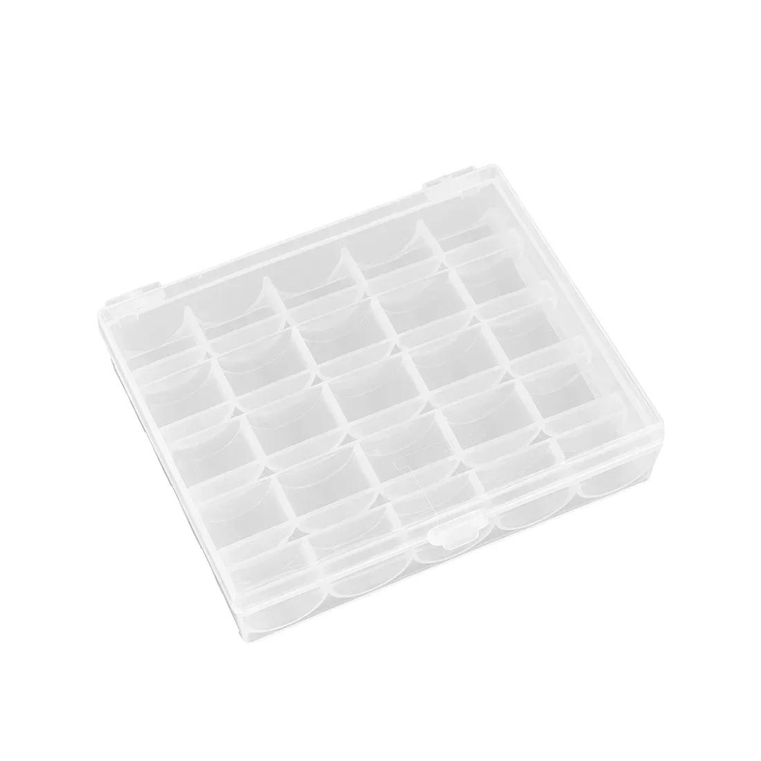 Carretéis De Linha De Poliéster Com Caixa De Armazenamento, Linha De Bobina, Máquina De Costura, Peças De Bordado, 25 Cores - Image 1
