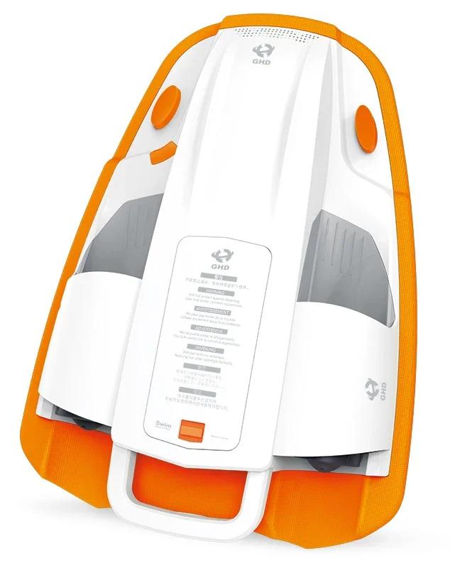 Power Float Eletrônico para Crianças - Kickboard Subaquático com Motor Duplo para Treinamento de Natação e Diversão em Mergulho