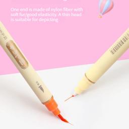 Canetas Marcadoras de Ponta Dupla, Escova para Aquarela e Fineliner, Canetas para Arte, Esboços, Caligrafia, Diários, Desenho, Colorir, 30 Cores - Image 6