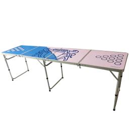 Portátil dobrável Beer Pong, Mesas bagageira, 8 pés - Image 5