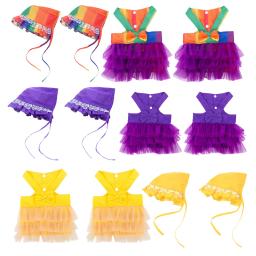 Chapéu de Proteção Solar para Animais de Estimação, Dog Sunbonnet, Pet Acessório, Summer Cap, Dog Cap, Cats Puppy, Doggy, 2pcs - Image 2
