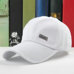 Boné de beisebol masculino com logotipo, balde ajustável com protetor solar, aba estendida, chapéu de sol, acessórios fashion - Image 1