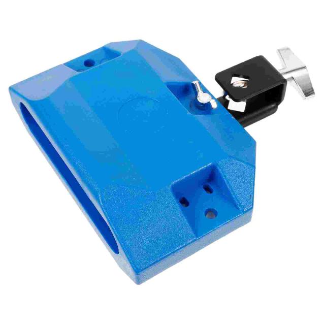 Kit Prático de Cowbell em Aço Inoxidável, Plástico e Metal para Instrumentos de Percussão
