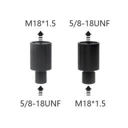 HPA Thread Converter para Airsoft Paintball Acessórios, Acessórios Do Tanque De Ar, Peças Do Regulador Da Válvula, CO2 Sodastream, PCP, M18x1.5 /5-8UNF - Image 1