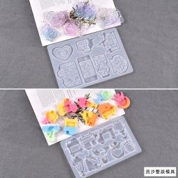 Conjunto de moldes decorativos para carro, seringa de óleo, 1 peça, utensílios para artesanato com resina uv - Image 2