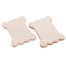20 pçs/40 pçs/60 pçs em forma de osso fio de madeira bobina bordado fio diy ponto cruz organizador titular suprimentos de costura - Image 4