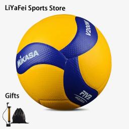Soft Touch FIVB Bola de Voleibol para Adultos, Jogo de Treinamento Padrão, Competição de Jogo Indoor, Tamanho 4, 5, Juventude, V300W, V330W - Image 1