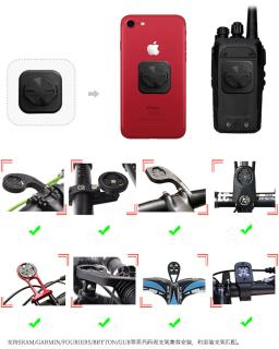 Universal Bicycle Handlebar Stem Cap Bracket, Ciclismo Celular, Montagem GPS para bicicleta Garmin Parts, Road MTB, Peças de bicicleta - Image 5