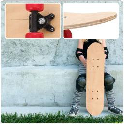 85x23 polegadas crianças em branco skate diy graffiti de madeira esportes ao ar livre truque pvc brinquedo esportivo das crianças skate deck - Image 4