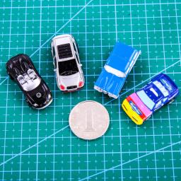 Blocos de construção em miniatura para crianças, brinquedos para veículos, layout arquitetônico, coleção de presentes de aniversário, escala 1:150 N, 5 peças - Image 2