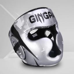 Capacete de Boxe Absorção de Choque Completo para Adultos e Crianças, Equipamento de Proteção, Capacete De Boxe, MMA, Sanda, Muay Thai, Taekwondo, Chapelaria De Treinamento - Image 1