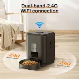Smart Timing Alimentador Pet, Dispensador Automático de Alimentos, Adequado para Cães e Gatos Pequenos, Alimentação Remota, Tuya App, 2L - Image 3