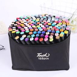 24-168 Colors Oily Art Marker Pen Set for Draw Double Headed Sketching Oily Tip Based Markers Graffiti Manga School Art Supplies - Image 2