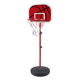 Tabela de Basquete Cesta Infantil Ajustável 1,39m com Bola Bomba Rede DM Toys DMT5092 - Image 2