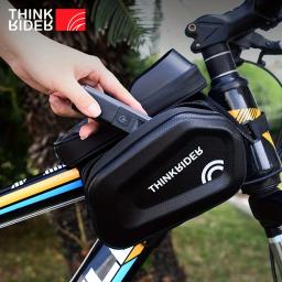 ThinkRider-Saco De Bicicleta Impermeável Com Tela Sensível Ao Toque, Tubo Superior Frontal, Saco De Ciclismo, Caixa Do Telefone, Pacote De MTB, Acessórios De Bicicleta, 7in - Image 5