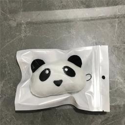6 projetos, brinquedos do luxuoso-boneca enchida do brinquedo do luxuoso do panda, brinquedos do luxuoso animal do urso da corrente chave - Image 5