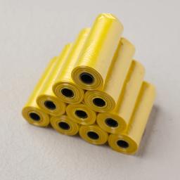 Sacos Degradáveis Pet Waste, Saco de cocô para cão e gato, Limpar o saco de lixo de refil, Sacos de limpeza biodegradáveis, 10Roll, 150 Pcs - Image 3