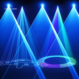 20KPPS 6W RGB Moving Head Padrão de digitalização de alta frequência Entrada de dispositivo de interface ILDA para clubes de bares de DJ - Image 6