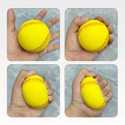 Softball de treinamento leve unissex para adultos, durável e seguro, beisebol elástico de espuma PU, recreação interna e externa - Image 1