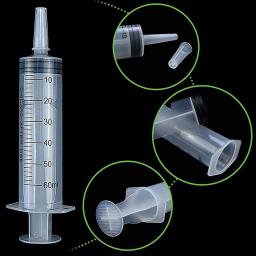 Seringas plásticas sem agulha para alimentação animal, Seringas descartáveis, Seringa de cola, Ferramentas de cozinha, Bulk, sem agulha, 60 ml, 100ml - Image 6