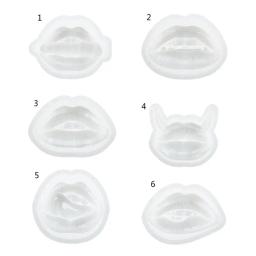 Silicone Lip Lip Candle Moldes, Ornamentos de resina, Molde para fazer vela - Image 1