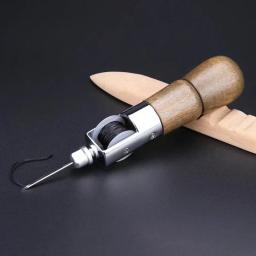 Kit de costura de couro DIY, fio encerado, ferramentas de costura manuais, artesanato de couro, costura de borda, tiras de cinto, sapateiro Canvas Repair Tools - Image 5