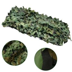 Militar Caça Camuflagem Redes para Treinamento Woodland, Camo Netting, Capas de carro, Sombra, Camping, Sun Shelter, Drop Ship, 1/2 Camadas - Image 3