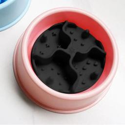 Tapete de alimentação lenta para cães, Almofada Slow Food com ventosa, Dog Crate Lick Pads, Brinquedo de treinamento para cão médio - Image 5