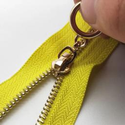 Fechos de metal Close-End, Auto Lock Zipper, Slider para roupas, jaqueta, saco, DIY, acessórios de costura do vestuário, 3 #, 15 cm, 20 cm, 30 cm, 40cm - Image 5