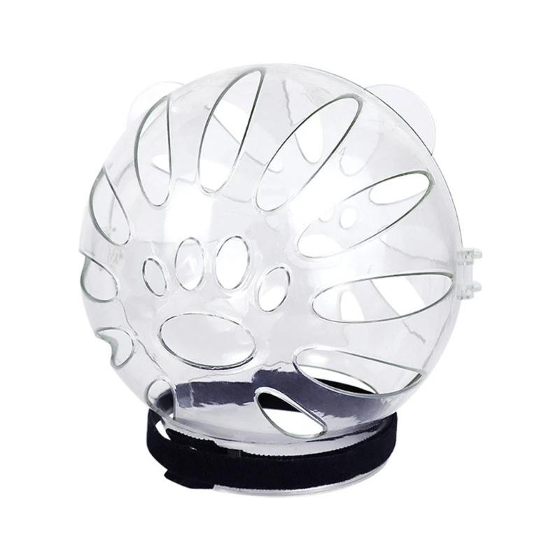 Capacete para preparação gatos para animais estimação, focinho respirável, banho, suprimentos para cuidados com a mordida - Image 1