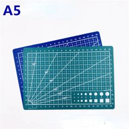 Double Side Craft Cutting Mat, Tábua de Corte, Almofada de Costura, Artista Carving Tool, Artesanato Artesanal, DIY Props, Logotipo Personalizado, 6 Cores, A5, Novo - Image 1