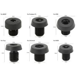1 pçs bilhar cue inferior capa bloco bunda bilhar cue plugue de borracha piscina cue inferior pára-choques protetor para mezz/universal/how/pri - Image 6
