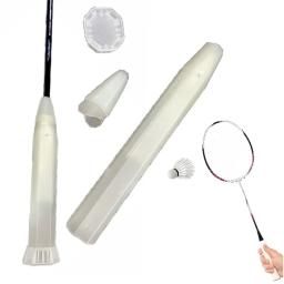 Badminton Racket Suspension Handle, Damper Cover, Shock Absorber, Transparente, Antiderrapante, À prova de choque, Cone De Vedação - Image 1