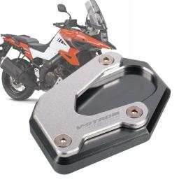 Motocicleta kickstand pé suporte lateral extensão almofada placa de suporte ampliar suporte apto para vstrom 1050 v-strom 1050xt 1050 xt - Image 1