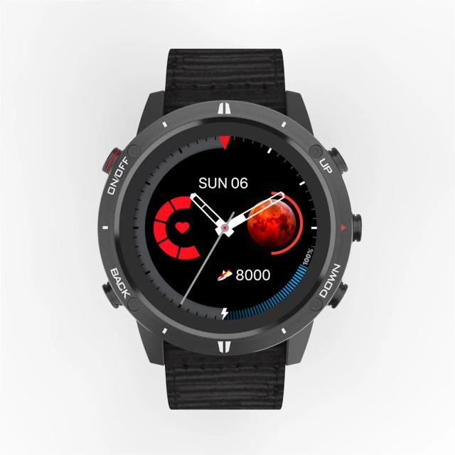 Relógio GPS Outdoor para Esportes: Rastreador de Fitness para Corrida, Natação e Escalada